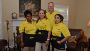 The Maids in Greensboro NC cleaning team photo