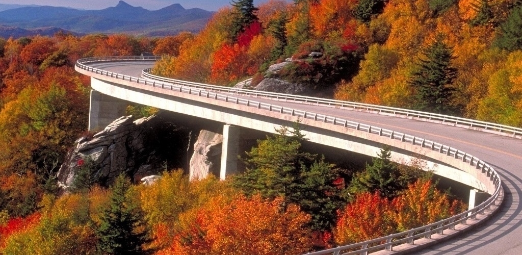 Blue Ridge Parkway in Fall