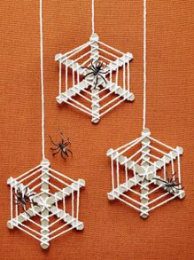 spider web yarn craft