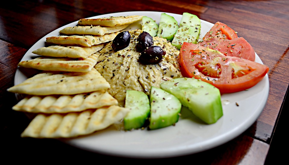 mediterranean food platter