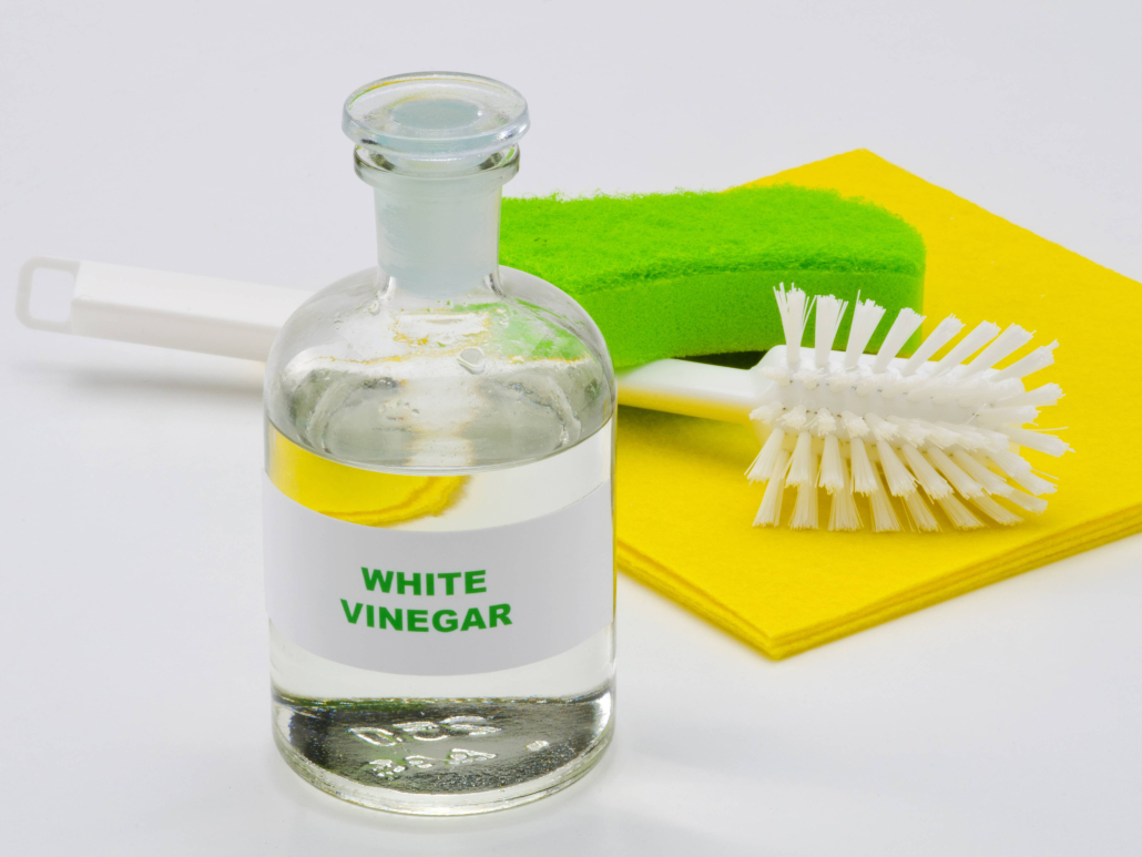 Vinegar and sponges